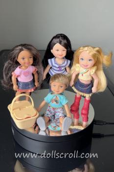 Mattel - Barbie - Kelly - Picnic Friends 4-Pack